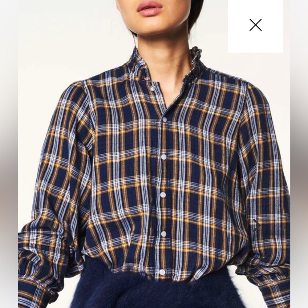 Ba&sh canelle shirt